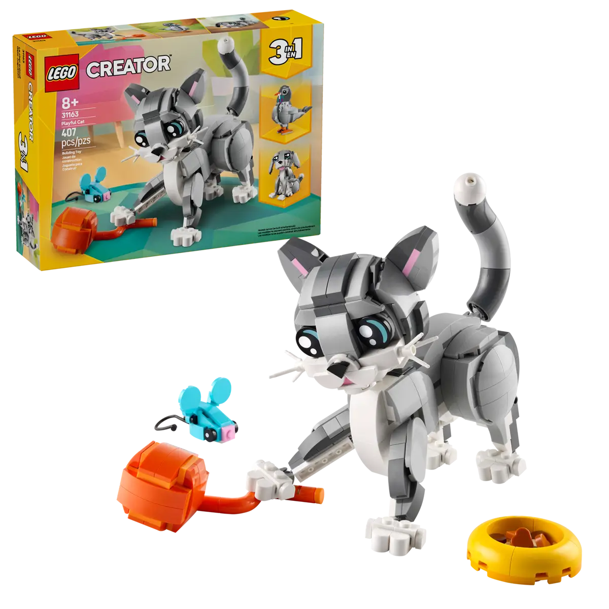 Lego Creator – Gato Juguetón (31163)